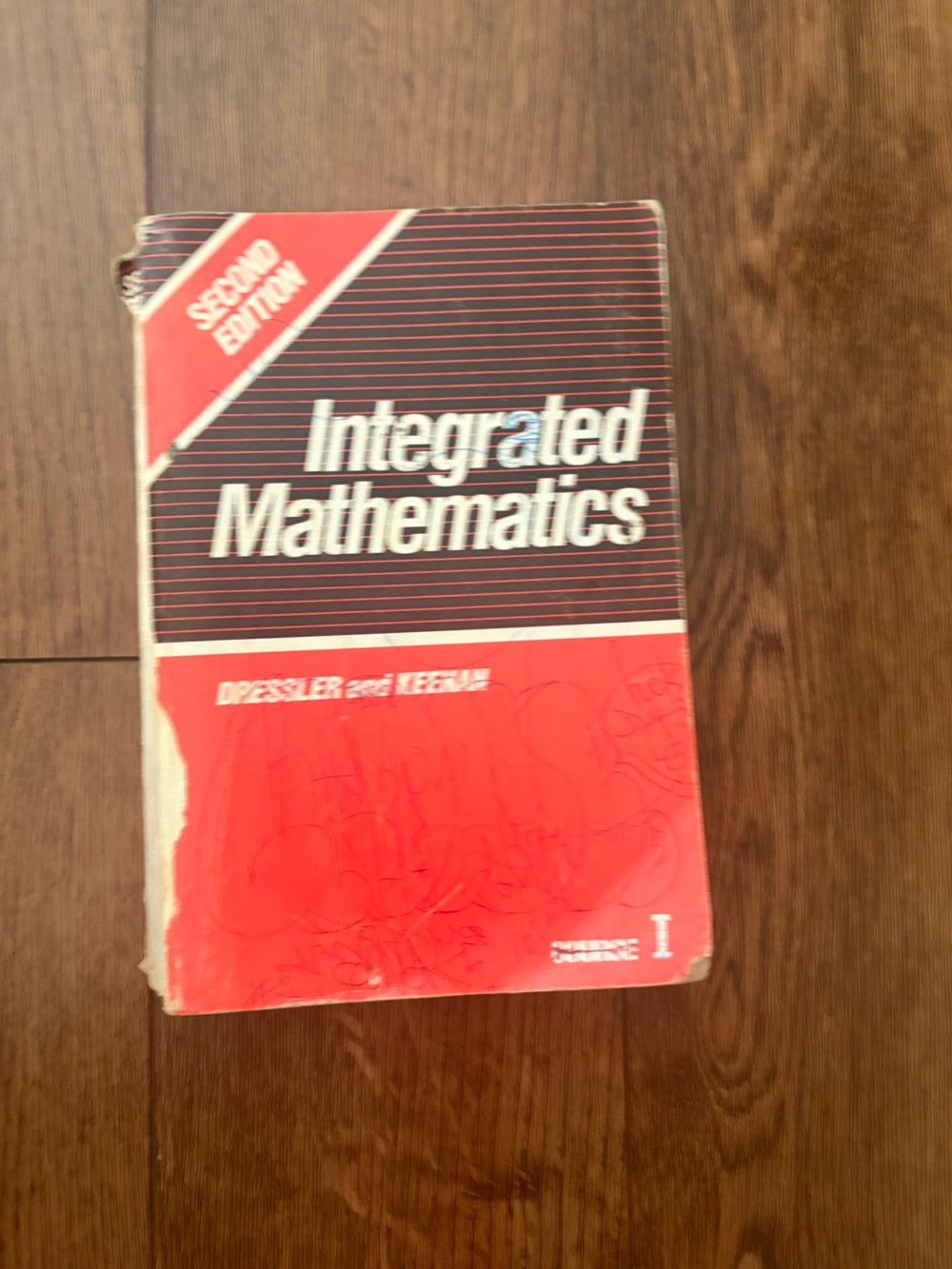Integrated Mathematics Textbook - Red and Black Cover
